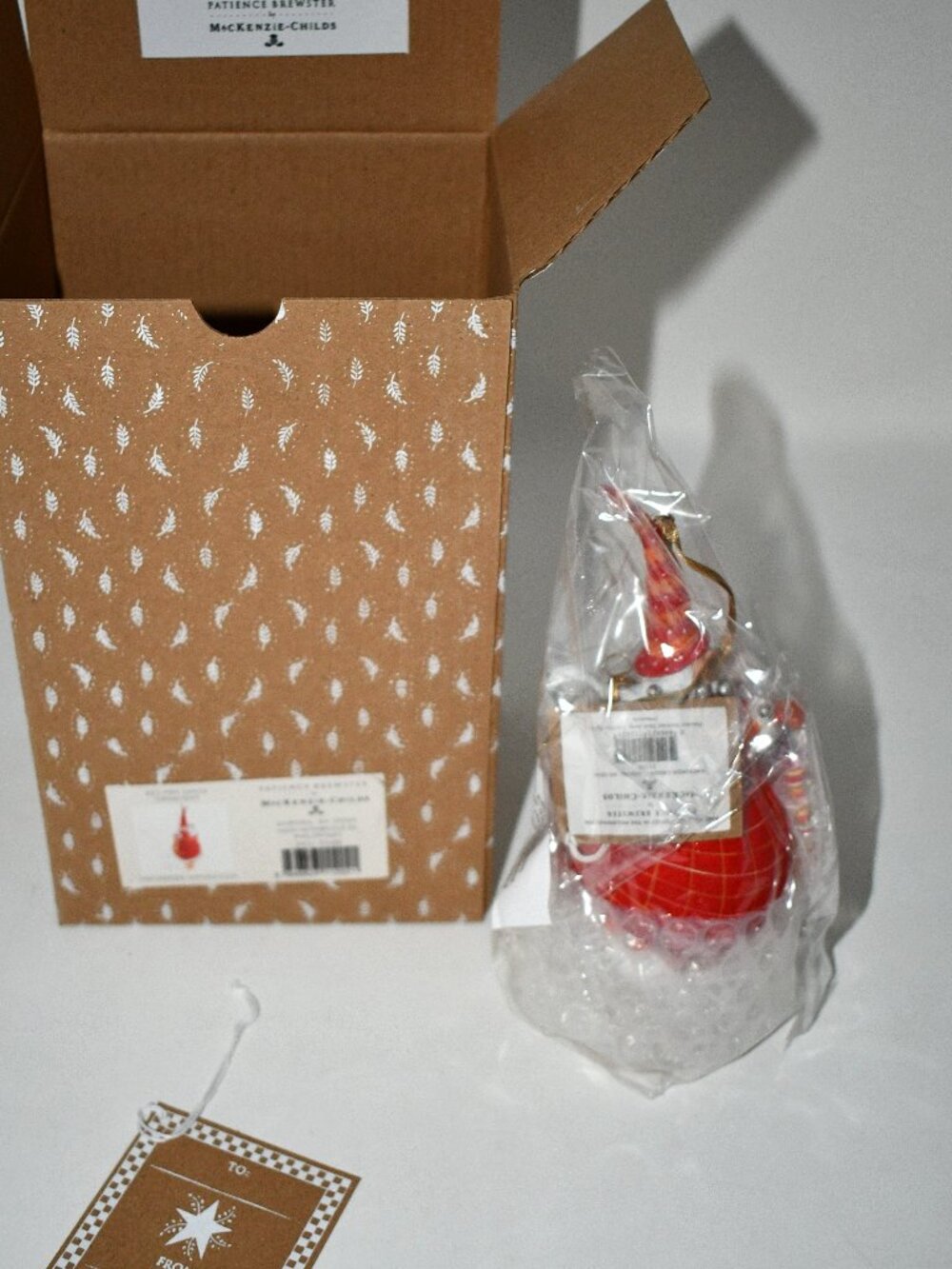 Patience Brewster Dash Away Red Mrs. Santa Ornament #: 31188 NIB